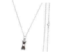 TOYANDONA Pet Urn Necklace Inoxydable avec Pendentif Forme De Patte De Chien pour Cendres De Petit Animal Urne Commemorative Et Collier Élégant