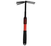 TOYANDONA Petite Houe en Acier Petit Râteau pour Le Jardinage Accessoires De Jardinage Outil De Houe Outils Binette De Jardin Outil De Jardin Houes De Désherbage PVC