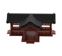TOYANDONA Petite Statue de pavillon Chinois Zen Miniature, décoration de | Maquette d'architecture chinoise ancienne traditionnelle, accessoire de décoration pour jardin féérique, micro-paysage