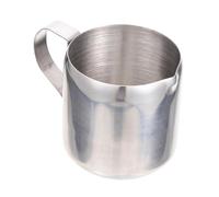 TOYANDONA Pichet Mousse Lait Inox Robuste avec Poignée Ergonomique pour Café Latte Cappuccino Maison et Professionnel Facile à Nettoyer