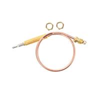 TOYANDONA Pièces De Rechange Thermocouple Fileté 600mm pour Barbecue à Gaz Extérieur, Capteur De Température Solide Résistant à l'usure, Remplacement Thermocouple Professionnel pour Foyer Gaz