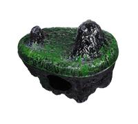 TOYANDONA Pierre Flottante pour Aquarium Décor Suspendu Plastique Abs Résistant Cachette Flottante pour Bettas Roche Décorative Légère pour Aménagement Paysager de Bassin