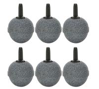 TOYANDONA Pierres à Air pour Aquarium de Boule 6 Pcs Diffuseur à Bulles en Pierre pour Hydroponie et Aquarium à Domicile