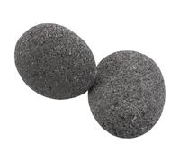 TOYANDONA Pierres Naturelles de Sauna Volcaniques 1 Kg pour Sauna Vapeur Sec et Humide Résistantes à la Chaleur Accessoires Polyvalents Intérieur et Extérieur