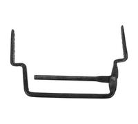 TOYANDONA Pince à Briques Multi-usages en Acier Noir pour Déplacer des | Bords Arrondis Intégrés, Rivet Solide, Protection des Mains, Finition Noircie Antirouille, Emballage Huilé
