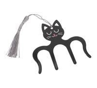 TOYANDONA Pince à Partitions en Métal Forme Chat Noir - Clip de Page de Partition Musicale pour Piano Guitare et Clarinette - Porte-Pages Résistant pour Extraits Musicaux