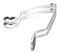 TOYANDONA Pinces à Escargots en Acier Inoxydable 2 Pcs, Pinces de Service Alimentaire Robustes pour Fruits de Mer, la Cuisine et Restaurant, Outils de Décorticage Ergonomiques pour