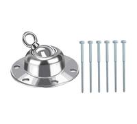 TOYANDONA Piquet d'attache pour Chien Rotatif 360° Piquets en Résistants Fixation Solide pour Animaux de Compagnie Utilisation Extérieure pour Jardinage et Camping