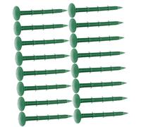 TOYANDONA Piquets De Jardin en Plastique 150pcs pour Pelouse Et Aménagement Paysager Clous De 16 Cm Fixations pour Tentes Et Bâches Utilisation Extérieure Pratiques Et Solide