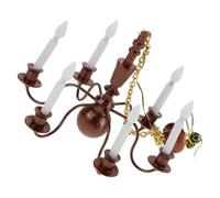 TOYANDONA Plafonnier De Maison De Poupée Mini Suspensions Lumineuses Décoration De Salon Miniature Lampe Suspendue Miniature pour Meubles De Poupée