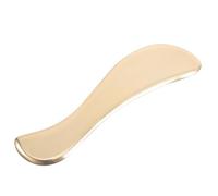 TOYANDONA Planche de Massage en Laiton S-Type Grattoir Gua Sha Portable pour Visage et Corps Outil de Massage Lisse sans Rayure Taille Compacte pour Cou Jambes et Pieds Usage