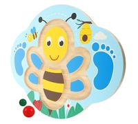 TOYANDONA Planche Équilibre Bois pour Garçon Fille Sensoriel Équilibre et Bascule pour Tout-Petits Équipement de Motricité Intérieur Sûr et Solide pour Développement Coordination et Posture