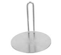 TOYANDONA Plaque De Conduction Thermique Inoxydable 16 Avec Poignée Amovible Adaptateur Cuisson Induction Pour Cuisinière à Gaz Et Électrique Usage La Cuisine Domestique