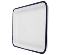TOYANDONA Plaque de Cuisson en Émail Blanc, Résistante, Multifonction, la | Usage Maison et Pâtisserie, Nettoyage Facile, Haute Température, Format Pratique, pour Four et Préparations Diverses