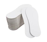 TOYANDONA Plaques De Doublure De Chaussettes Invisibles En Papier Blanc 100 Pièces, Organisateurs Légers Pour Chaussettes Basses Femme, Rangement Pratique Voyage Et Usage Quotidien