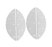 TOYANDONA Plaques Métalliques De Réparation Talon Chaussures Hommes 2 Paires Semelles De Rechange Fer Demi-lune Antidérapantes Confort Solide Bottes Protection Entretien Pieds