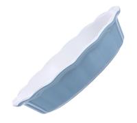 TOYANDONA Plat à Tarte en Céramique Rond Polyvalent avec Surface Antiadhésive, pour Cuisson de Tartes et Quiches au Four