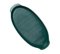 TOYANDONA Plat de Cuisson Céramique Ovale avec Double Anse Plateau de Cuisson Polyvalent pour Four et Service de Sushi Design Ergonomique et Résistant Chaleur Petit Modèle Vert Foncé