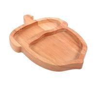 TOYANDONA Plateau à Dessert en Bois de Pomme de Pin Multifonction pour Fruits et Snacks Plateau de Service Naturel pour Apéritif Dinatoire la Cuisine et Réception Décoratif