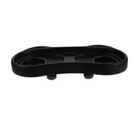 TOYANDONA Plateau à goûter pour poussette - Plateau amovible universel avec porte-gobelet, accessoire élargi et antidérapant pour poussette, landau et chariot
