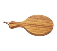 TOYANDONA Plateau de Service Bois pour Pizza Steak et Snacks Assiette Polyvalente pour Plats Occidentaux Décor Classique pour Table Barbecue