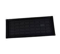 TOYANDONA Plateau Drainant Noir Épais pour Plantes Pot Support Multifonctionnel de Stockage Eau Écoulement pour Intérieur