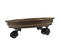 TOYANDONA Plateau pour Pot De Fleurs Plaque pour Pot De Fleurs Domestique Plateau De Support à roulettes Simple Et Pratique
