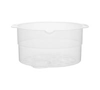 TOYANDONA Plateau Vapeur de Rechange pour Chauffe-biberon en Acrylique Perforé, Diamètre 12 Cm, Panier Vapeur Compact pour Biberons et Accessoires, Entretien Facile, Compatible