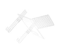 TOYANDONA Plateforme Flottante pour Tortues Acrylique Transparent Rampe Large Suspendue avec Crochet Adaptée Aux Aquariums à Eau Profonde Tortues Aquatiques et Lobservation