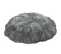 TOYANDONA Plateforme Flottante pour Tortues en Résine Résistante Île de Repos Rocheuse pour Reptiles Abri pour Aquarium de Bain de Soleil Surface Lisse Facile à Nettoyer Habitat
