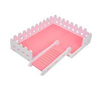 TOYANDONA Plateforme pour Hamster Escalade et pour Petits Animaux Accessoire de Cage Sécurisé pour Exercice et Décoration Support Multi-Usage pour Ronger et Explorer