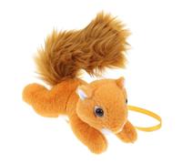 TOYANDONA Plush Squirrel Shoulder Accessory Lifelike Costume Doll Lightweight Portable for Party and Cosplay