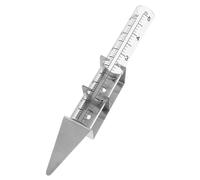 TOYANDONA Pluviomètre Acier Inoxydable avec Support pour Installation Extérieure Outil De Mesure Précise Pluie pour Jardin Et Terrains