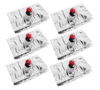 TOYANDONA Poches à Boire Rechargeables pour Vin 2l avec Bec Verseur, Lot De 6 Paquet en Matériau Stable, Étanches Et Portables, Adaptées à Maison Et Bars pour Conservation Et Service Facile du Vin