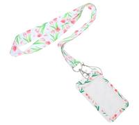 TOYANDONA Pochette Carte Bus avec Lanière Détachable et Transparent Porte-Badge pour Étudiants Employés et Professionnels Protection Id avec Fenêtre Compatible Lecture