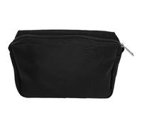 TOYANDONA Pochette de Rangement Multifonction pour Crampons en Polyester-Coton Noir, Légère et Compacte, Résistante à l'eau avec Compartiments Ventilés pour Camping et Alpinisme