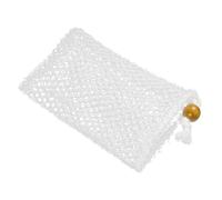 TOYANDONA Pochette de Savonnette en Nylon Solide Cordon de Serrage Filet Moussant Exfoliant Paquet Porte-Savonnette Léger et Portable Accessoire Bain Unisexe pour Couleur Aléatoire