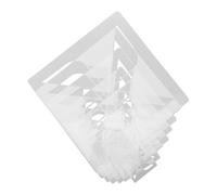 TOYANDONA Pochoirs Moulin à Vent pour Dessiner 8 Pièces en Pp Blanc, Faciles à Utiliser, Polyvalents pour Décoration Intérieure et Activités Créatives Garçon et Filles