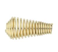 TOYANDONA Poignée à Ressort Acier Inoxydable pour Poêle et Barbecue Extérieur Poignée de Remplacement pour Foyer Chaudière et Brûleur à Granulés Finition Chromée Brillante