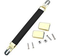 TOYANDONA Poignée de Sangle pour Amplificateur, Remplacement PVC, Légère | Enceintes et Autres Coffrets, Confortable à Porter, Gain de Place, Fixation Dorée Sb09