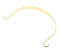 TOYANDONA Poignée de Théière en Laiton Compact et Résistante à L'Usure Accessoire Remplaçable pour Théières en Céramique Verre et Poterie Design Arc Long Crochet Usage la Cuisine et