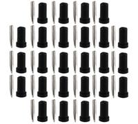 TOYANDONA Pointe Fine 0,5mm pour Stylos Gel Compatible Large, en Fer et Caoutchouc, avec Capuchon Antichoc, pour L'école Bureau