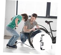 TOYANDONA Pompe à Mini Portable Alliage Aluminium Gonfleur Compact Ergonomique pour Pneus de de Route VTT et