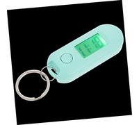 TOYANDONA Porte-clés Montre électronique Porte-clés Montre numérique Montre Porte-clés numérique Mini-Montre numérique école Montre Suspendue Regarder Le Trousseau Plastique Vert Clair
