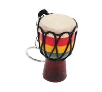 TOYANDONA Porte-clés Tambour Africain Djembé Ornement Décoratif Unisexe Accessoire Voyage Souvenir Élégant