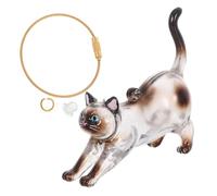 TOYANDONA Porte-clés Transparent pour Poils de Chat Capsule Commémorative Multifonction Organisateur Compact pour Accessoires Cheveux Filles et Rangement Poils Animaux