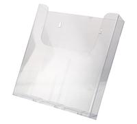 TOYANDONA Porte-courrier Mural en Acrylique Transparent A4, Organiseur Mural pour Documents et Courrier Fixation Magnétique sans Perçage, Bureau et Maison, Support Robuste pour Lettres