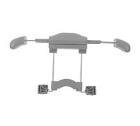 TOYANDONA Porte-vêtements Suspendu pour Voitures Gris, Support de Dossier D'appui-tête Réglable en Plastique, Cintre à Chemises et Manteaux pour Siège Arrière, pour Voyages en Voiture,