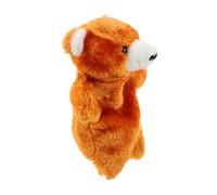 TOYANDONA Poupée à Main Peluche Ours Jaune Interactive pour pour Conte Développement Social