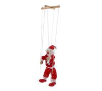 TOYANDONA Poupée Bois Drôle pour Garçon Fille de Noël Créatif et à Corde pour Développement de Imagination